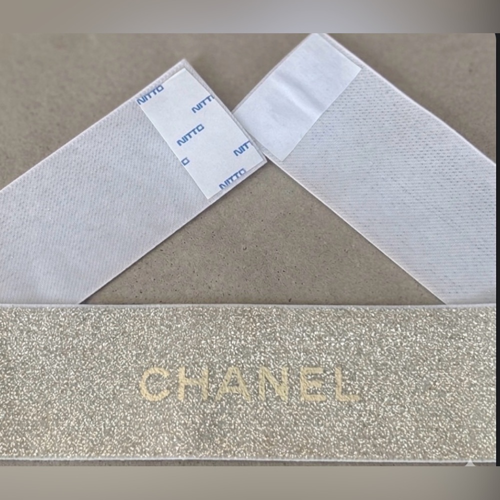 Chanel Stunning Glitter Gift Wrapping Belly Band